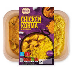 Chicken Korma With Pilau Rice
