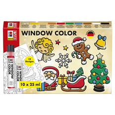 Fenstermalfarbe Weihnachten 250 ml, Magische Weihnachten
