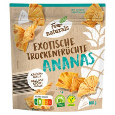 Exotische Trockenfrüchte 100 g, Ananas