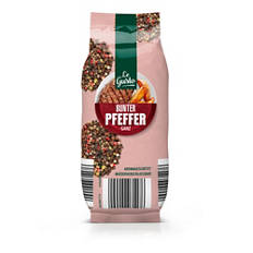 Poivre en sachet, poivre coloré entier