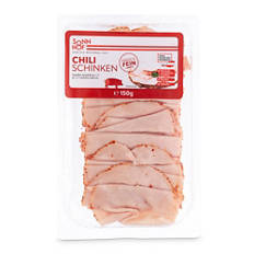 Aufschnitt hauchfrein, Chili
