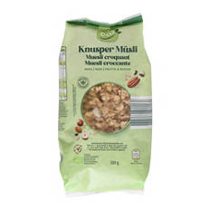 Muesli croccante, noci