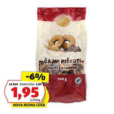 Čajni obročki, kakav