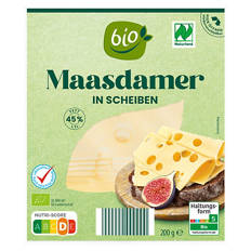 Bio-Käsegenuss 200 g, Maasdamer
