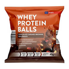 Whey Protein Balls 45 g, Chocolate-Caramel-Brownie