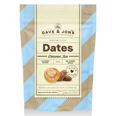 Ízesített datolya, Cinnamon Bun, 125 g