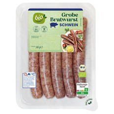 Bio-Grobe Bratwurst 240 g