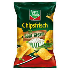 Chipsfrisch 150 g, Sour Cream & Wild Onion