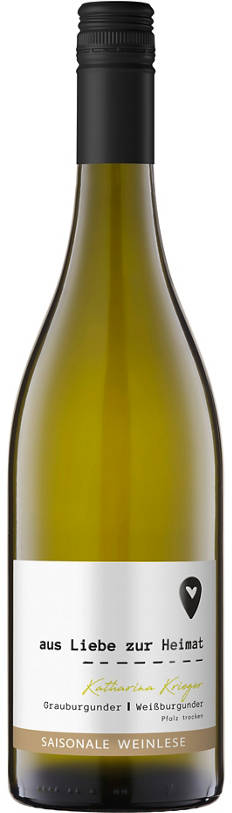 Katharina Krieger Grauburgunder Weißburgunder QbA 0,75 l