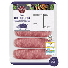 Grobe Schweine-Bratwurst 400 g