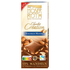Chocolat Création 125 g, Vollmilch Mandel