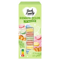 Macaron Dekore 20 g, Rainbow