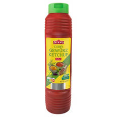 Curry Gewürzketchup 875 ml, fein gewürzt