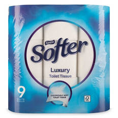 Luxury Toilet Paper 9 Pack