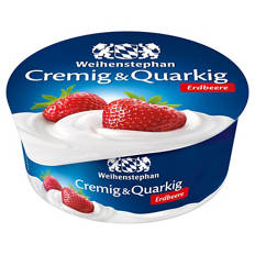 Cremig und Quarkig 150 g, Erdbeere
