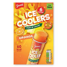 Orange Ice Coolers