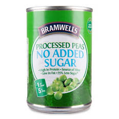 No Added Sugar Processed Peas