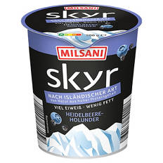 Skyr Frucht 500 g, Blaubeer-Holunder