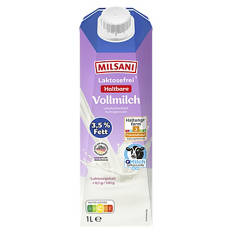 Laktosefreie H-Milch 3,5 % 1 l