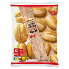 Sonntagsbrötchen 560 g, Weizen