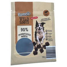 Hundesnack 150 g, Pferdefleischwürfel
