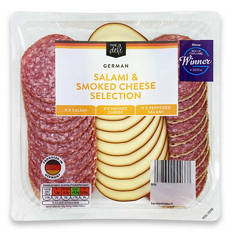 Salami and Smoked Cheese Selection
