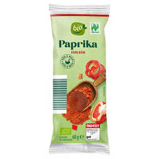 Bio-Gewürze im Nachfüllbeutel 60 g, Paprikapulver edelsüß