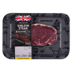 100% British Sirloin Steak 30 Day Matured