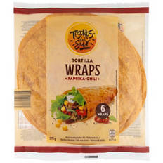 Tortilla wraps, à la mexicaine, piment