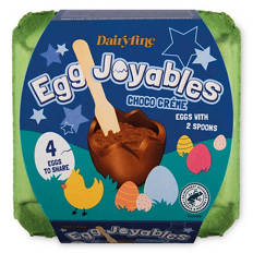 Egg Joyables Choco Crème Eggs 4 Pack