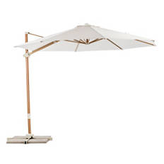 Parasol suspendu beige