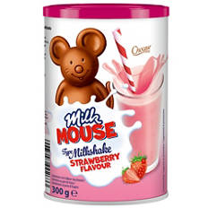 Milk-shake souris au lait, fraise