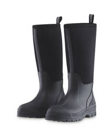 Adult Black Neoprene Boots