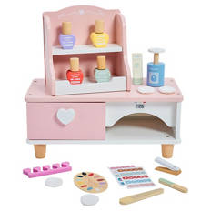 Holz-Rollenspiel-Set oder -Verkaufsautomat, Nagelstudio