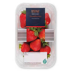 British Grown Red Ruby Strawberries