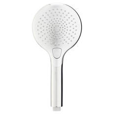 Design Duschkopf mit Druckknopf, P203, Silber