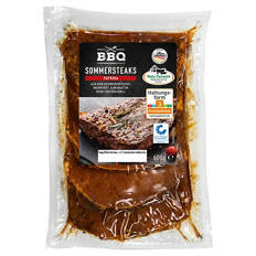 Schweine-Sommersteaks gewürzt 600 g