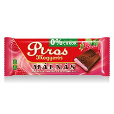 Csokoládé, málnás étcsokoládé, 80 g
