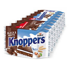 Knoppers Waffelschnitte, Black & White