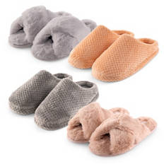 D Weich Hausschuhe - Offener Zeh