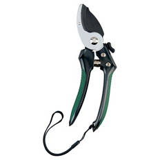 Profi Gartenschere, Amboss, Grün