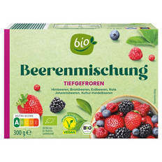 Bio-Obstsortiment 300 g, Beerenmischung
