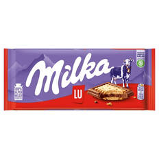 Tafelschokolade 87 g, Milka & LU-Kekse