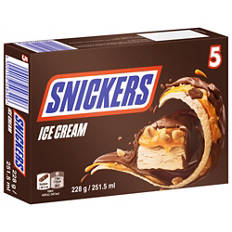 Glaceriegel, Snickers