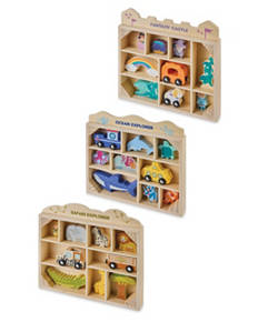 Wooden Vehicle Box Set