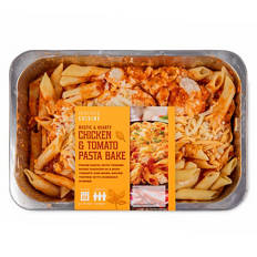 Rustic & Healthy Chicken & Tomato Pasta Bake