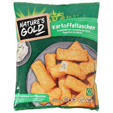 Kartoffeltaschen, Frischkäse-Kräuter