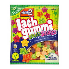 Lachgummi Veggie, Saure Stars