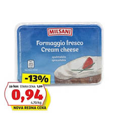 Sirni namaz, smetana