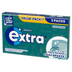 Cool Breeze Wrigley's Extra Mix 5 Pack